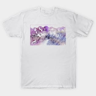 Hair Sea In Amethyst T-Shirt